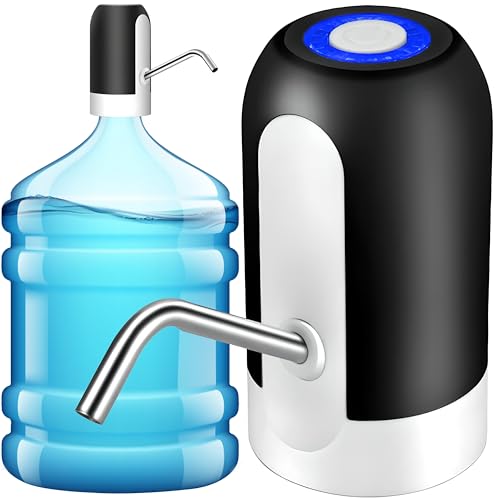 Retoo Waterflessen pomp flessen waterdispenser USB opladen elektrische waterdispenser draagbare waterdispenserpomp