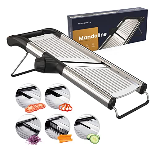 Kitchen Royal Multifunctionele Groentesnijder Mandoline Slicer Dicer Groentensnijder & Uiensnijder ®