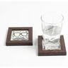 Aromaa Quirky Hand painted Framed Coasters (Set of 2)