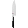 MIYABI Santoku-mes, lemmet: 18 cm, groot mesblad, speciaal roestvrij speciaalstaal/Micarta-handvat, 7000 D