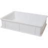 Forgast Pizza Ball Box   White Pizza Box   40x30x10 cm   Pizzapasta Dough Tray en meer   Praktische accessoires voor pizza als stapelbare pizzabox