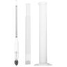 UPKOCH 1 Set Alcoholconcentratiemeter hydrometer voor wijn schaal alcoholhydrometer bier hydrometer alcohol hydrometer voor het maken van wijn Dichtheidsmeter alcohol meter Likeur plastic