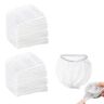 HUGGINS 200PCS Disposable Mesh Sink Strainer Bags, Kitchen Sink Strainer Mesh Bags, Disposable Mesh Sink Strainer Bags, Elastic Sink Filter Strainer for Most Sink Strainers (200pcs)