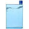 Loupsiy Platte waterfles kleine waterfles voor handtas vierkante waterfles dunne waterfles A6/A5 waterfles   350ml/420ml rechthoekige waterflessen voor reizen school activiteit outdoor gym