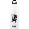 SIGG Moomin Stinky Drinkfles van aluminium, lekvrij, vederlicht, BPA-vrij, klimaatneutraal gecertificeerd, wit, 0,6 l