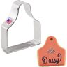 Ann Clark Cookie Cutters Ear Tag Cookie Cutter, 3.3