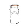 Kilner 25.493 Ronde Clip Top Jar 2ltr   Behoud Pot, Jam Jar met Cliptop Deksel