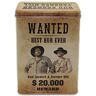 Blechwaren Fabrik Braunschweig GmbH Bud Spencer & Terence Hill Voorraaddoos Wanted DoseA-T02 rechtop