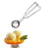 Fictory IJs Scooper met Trigger Spring Handvat, RVS Ice Cream Scoop Cookie Scoop Ice Cream Scoops Bakken Lepel Scoopers voor Fruit, Ijs, Mashed Food (4CM)