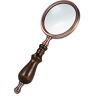 BAIRU 10X handheld vergrootglazen Retro metalen vergrootglas for het lezen van optische glazen lens for dichtbij werk, Professional juweliersloepje,