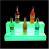 TOYOCC Bar Drank Fles Display Rack Led Wijnfles Houder 2 Tier Led Verlichte Drank Fles Display Stand met Afstandsbediening   Home Bar Dranken Planken van Illuminates