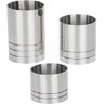 Duokon Cocktail Jigger Bar Drinken Maatbeker Ounce Cup Set Barman Tool (25 ml + 35 ml + 50 ml), Maatbekers voor Cocktail, Dual Cocktail Maatregel Jigger voor Shot Maatregel/Spirit Maatregelen