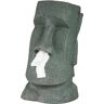 Rotary Hero Distributeur de mouchoirs Moai Gris 31.5x18x19cm