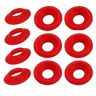 YAGHANG 25 stuks siliconen rubberen pakkingen wasmachine pakkingset compatibel met Grolsch EZ Cap Swing Top fles dop fles Home Brew bier Soda Seal Bar (Color : Red)