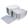 Miamex wegwerpschaal van aluminium met deksel voor het vervoer van levensmiddelen, invriezen, koken (1 Vak, 800ml)