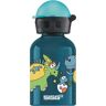 SIGG Aluminium drinkfles voor kinderen KBT Small dino lekvrij vederlicht BPA-vrij klimaatneutraal gecertificeerd blauw 0,3 l