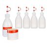 Octopus 5x 100 ml knijpflacons, spuitflacons van LDPE met druppeldop, garnatieflacons, decoratieflacons voor keuken, hobby of laboratorium