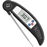 Sunfauo Voedsel Thermometer Perfect Voor Rokers Vlees Thermometer Digitale Probe Koken Thermometer Voor Vlees Thermometer Voedsel Black