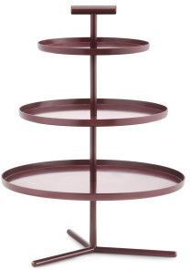 Normann Copenhagen Copenhagen Glaze Cake Etagere Dienblad Dark Red