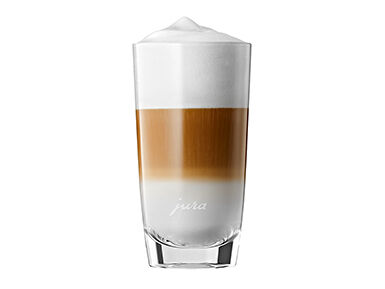 Jura Latte Macchiato Glas Rond 15cm - 2 stuks