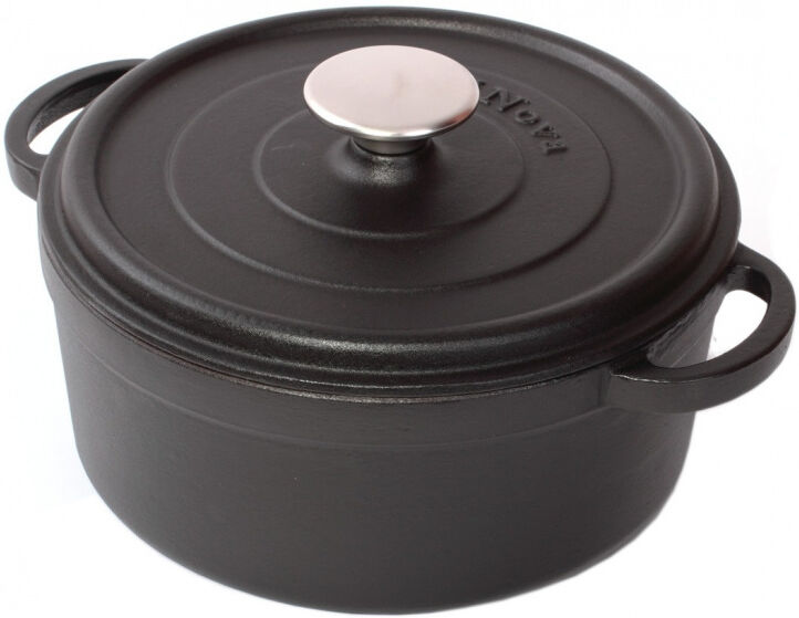 Cuisinova braadpan 2,5 liter 20 x 14,5 cm gietijzer zwart - Zwart