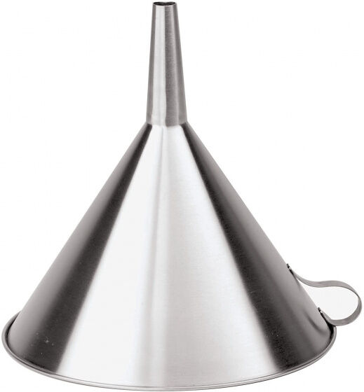 Paderno trechter 12 cm RVS zilver - Zilver