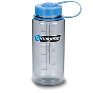 Nalgene 0,5L WIDEMOUTH  GRÅ/BLÅ