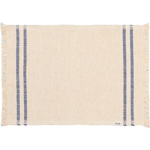 Ferm Living Savor Placemat Off-White/blue