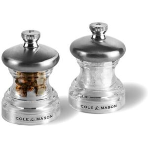 Cole & Mason Button Salt  Pepper Mill Set