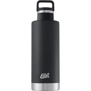 Esbit Sculptor Stainless Steel Insulated Bottle 1000ml Black 1L, Black