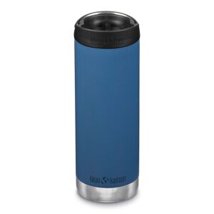 Klean Kanteen Tkwide473ml (w/Wide Café Cap) Real Teal OneSize, Real Teal