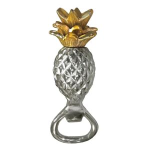 Culinary Concepts Pineapple flaskeåpner ananas Sølv-gull