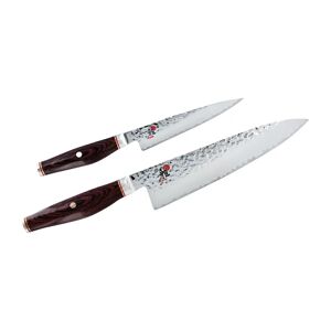 Miyabi Artisan 6000MCT knivsett 2 deler Tre