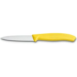 Victorinox Swiss Classic grønnsaks- og skrellekniv tagget 8 cm Gul