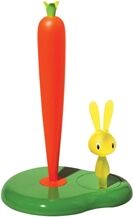 Alessi BUNNY & CARROT Holder For Tørkerull Grønn