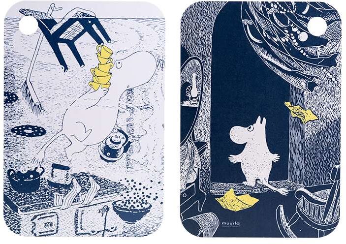 Moomin Mummi Skjærebrett Originals - Ukjent Hjem - Hyttefeber.No 🇳🇴