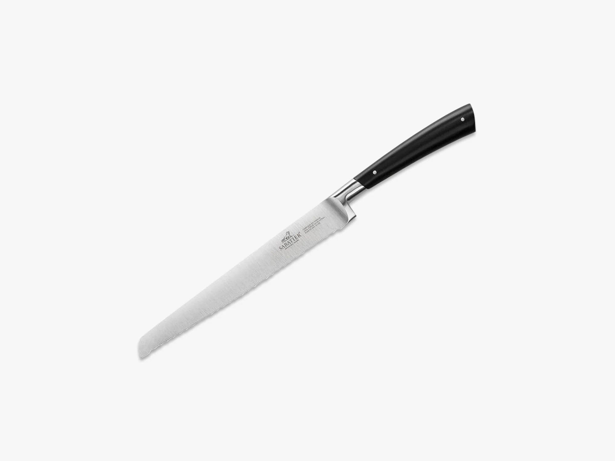 Lion Sabatier Edonist brødkniv stål / sort, L20 / 33cm