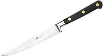 Lion Sabatier Ideal steakkniv stål/svart 13 cm