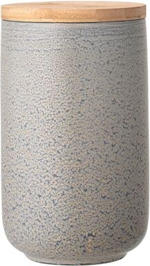 Bloomingville Kendra Jar w/Lid, Grey, Stoneware