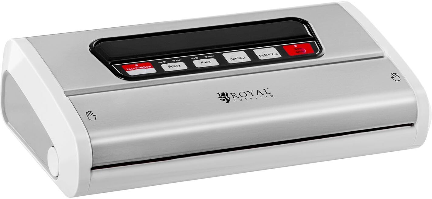 Royal Catering Vakuumpakker - 165 W - 32 cm - rustfritt stål/ABS 10010405