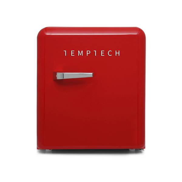 Temptech Vintage Minikjøleskap I Rød