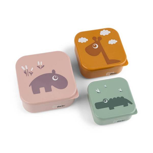 Done By Deer Snack Box 3-Pack Deer Friends, Mix Powder