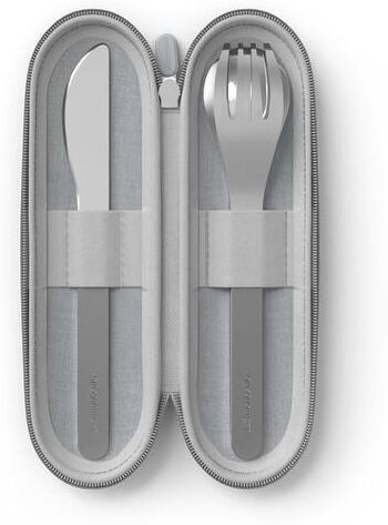 Monbento Slim Nest Knife Trio To-Go Bestikksett