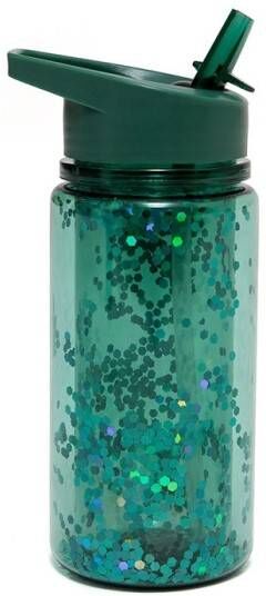 Petit Monkey Drikkeflaske Glitter, Salie Green