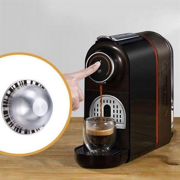 24hshop Kaffekapsel med filter til Nestlé Vertuoplus BNV450WHT1BUC1 & Delonghi ENV150