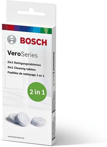 24hshop Bosch rengjøringstabletter VeroSeries 10-pk