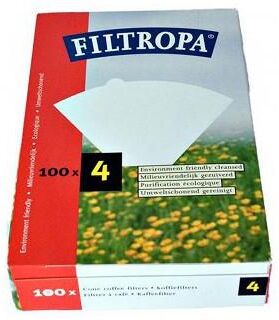 Kaffebox Filtropa Coffee Filters - Size 4