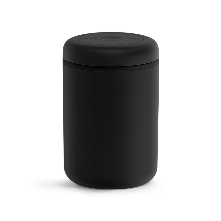 Kaffebox Fellow Atmos Vacuum Canister - Matte Black, 1.2l