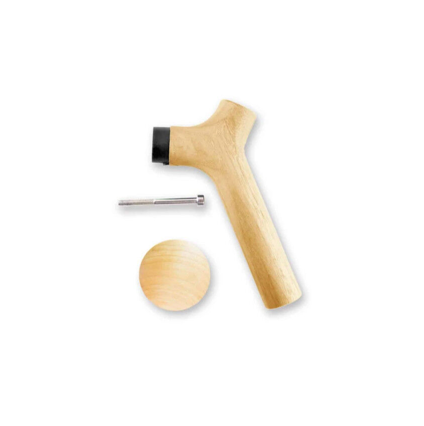 Kaffebox Maple Stagg Wooden Handle &amp; Lid Pull Kit