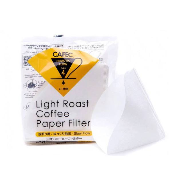 Kaffebox Cafec Light Roast Paper Filter - Cup 4 (2-4 cups)